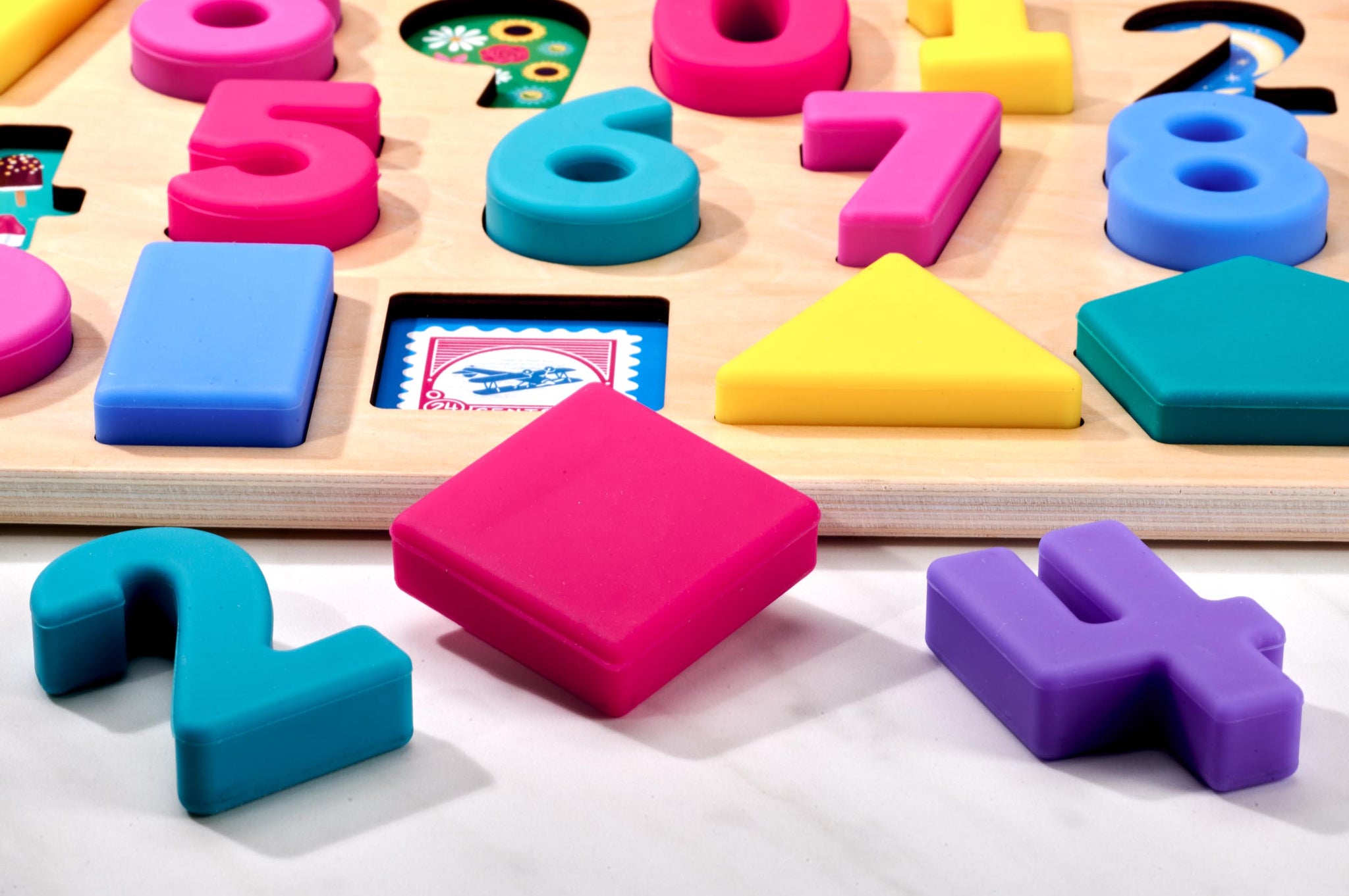 Silicone Baby Toys: Connecting Puzzle Pieces with Math